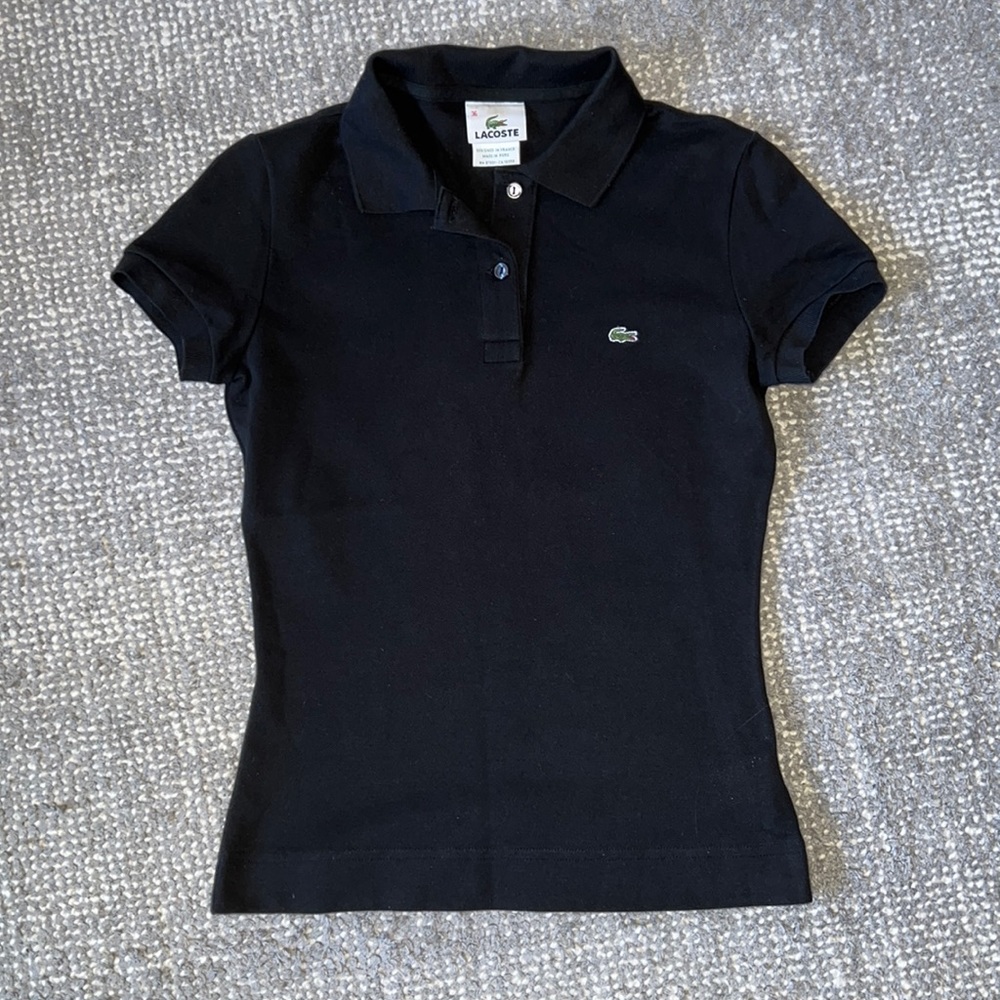 Lacoste Black polo